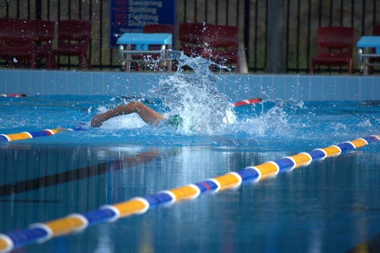 Picture of a competitor at Narrandera Swimming Carnival