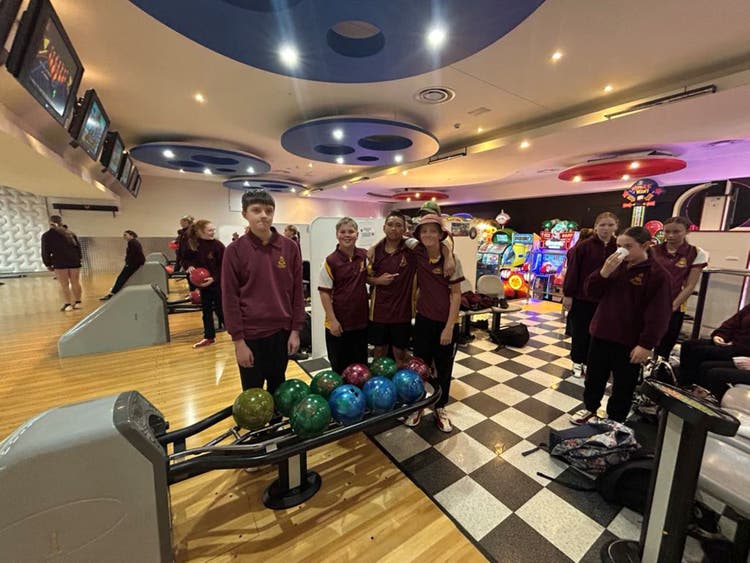 Students at a PBL excursion to Griffith